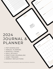 Load image into Gallery viewer, 2024 Digital Journal &amp; Planner