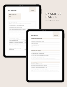 2024 Digital Journal & Planner