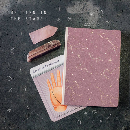 Written in the Stars Canvas Bound Journal